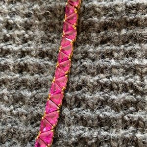 Fruit Punch Pink bracelet.